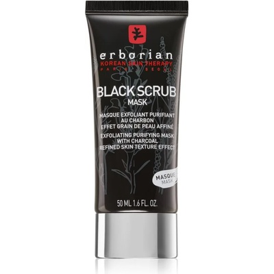 Erborian Black Charcoal ексфолираща почистваща маска за лице 50ml