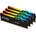 Kingston FURY Beast RGB 128GB (4x32GB) DDR5 5600MHz KF552C40BBAK4-128