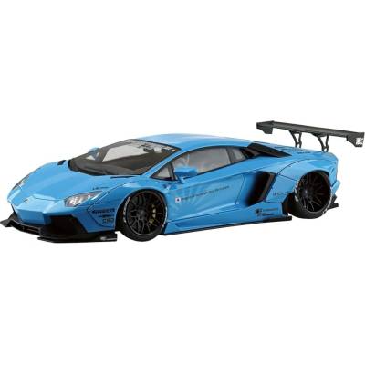 AOSHIMA Liberty Walk No.16 Lamborghini Aventador Plastic Model 1:24