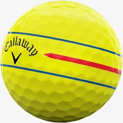 Callaway Chrome Soft Triple Track žluté 3 x 3 ks