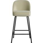 WOOOD Кадифен бар стол в цвят мента (височина на седалката 64 cm) Vogue - WOOOD (800294-P)