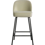 WOOOD Кадифен бар стол в цвят мента (височина на седалката 64 cm) Vogue - WOOOD (800294-P)
