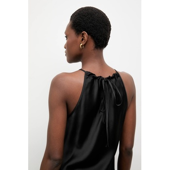 ANSWEAR Рокля Answear. LAB в черно дълга със стандартна кройка (EX.58243.TOS)