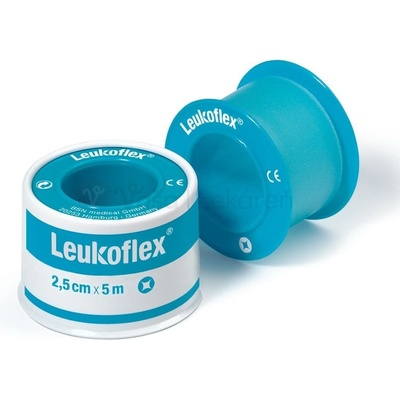 Leukoflex Náplasť na cievke 1 cievková náplasť