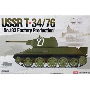 Zvezda Model Kit T 34 76 mod.1943 Uralmash 3689 1:35