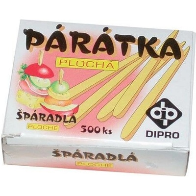 DIPRO párátka plochá dřev. (500ks) – Zbozi.Blesk.cz