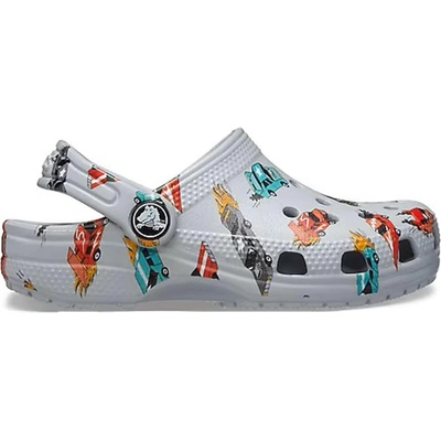 Crocs Детски чехли Crocs Unisex Kids Classic Race Cars Clogs - MirageMulti