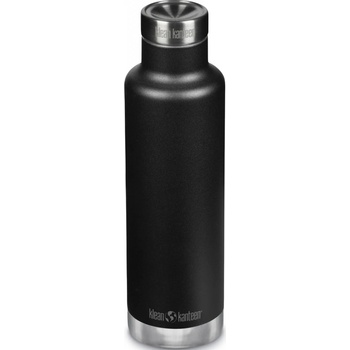 Klean Kanteen Insulated Classic Narrow w Pour Through Cap Black 750 ml