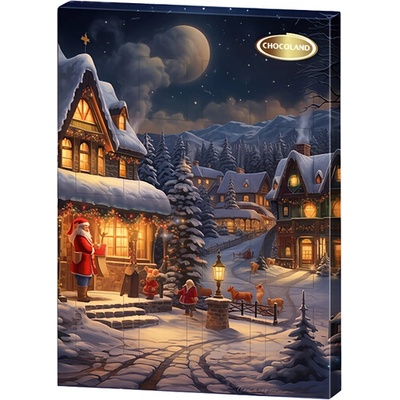 Chocoland Adventný kalendár Vianočná dedinka