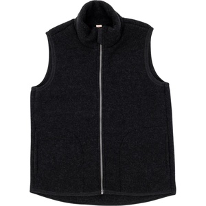 Engel Дамски вълнен елек Engel Women's Vest Merino vest - Schwarz Melange - размер 42/44 (EU) (132-1270-0214)