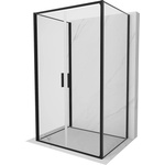 Mexen Exo-B Duo 3S 3-стенна душ кабина с отваряеми врати 90 x 95 см, прозрачна, (814-090-095-70-00-3S)