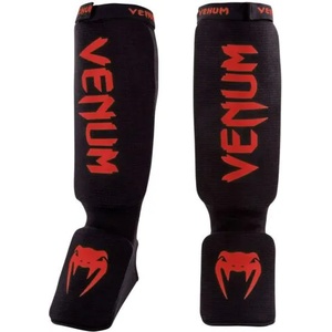 Venum | Официален Вносител за България Протектори за Крака Venum Kontact Black/Red - XL