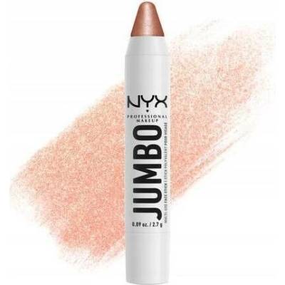NYX Professional Makeup Jumbo Multi-Use Highlighter Stick krémový rozjasňovač v tužce 01 Coconut Cake 2,7 g