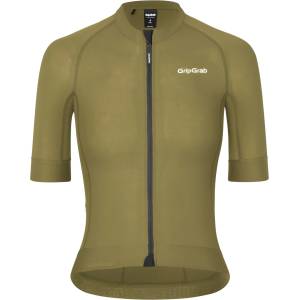 GripGrab Дамска фланелка с къс ръкав за колоездене GripGrab Women's PACR Short Sleeve Jersey Cycling jersey - Olive Green (156-2127-0213)