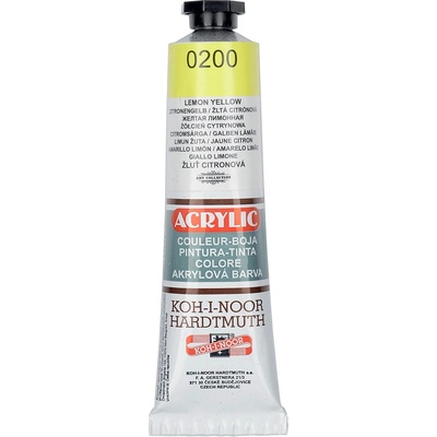 Koh-i-noor akrylové barvy Acrylic žluť citronová 40ml