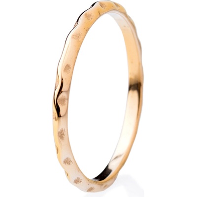 Franco Bene Dotted prsten pozlacený 377