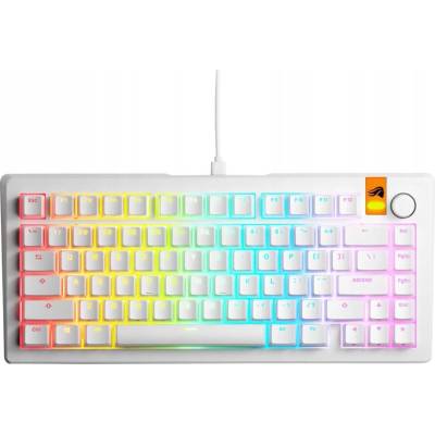 Glorious GMMK 3 HE 75% Prebuilt Wired GLO-KB-GMMK3-75-PB-HE-W-WHT-US