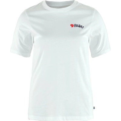 Fjällräven Дамска тениска Fjällräven Women's Hoja T-Shirt - White - размер XXS (916-4601-0111)