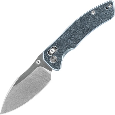 Miguron Knives Norsa 3.07 Elmax satin blade crystal titanium handle MGR634ABJBU