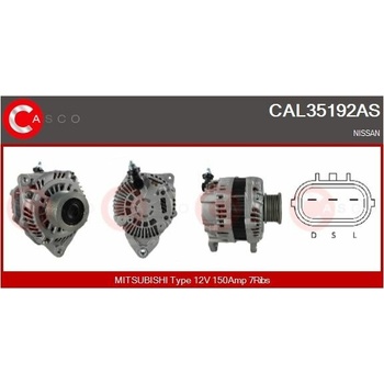 generátor CASCO CAL35192AS