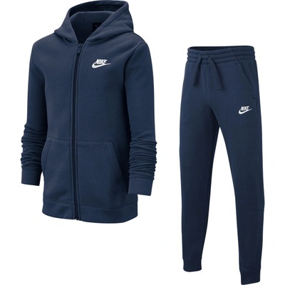 Nike Анцуг за момчета Nike Boys NSW Track Suit BF Core - midnight navy/midnight navy/white