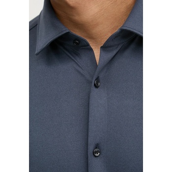 HUGO BOSS Риза hugo мъжка в тъмносиньо със стандартна кройка с класическа яка 50519844 (50519844)