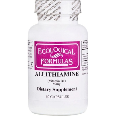 Ecological Formulas Allithiamine | Vitamin B-1 [60 капсули]