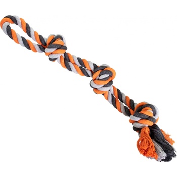 Hip Hop Dvojité lano bavlnené 3 knôty 60 cm 450 g