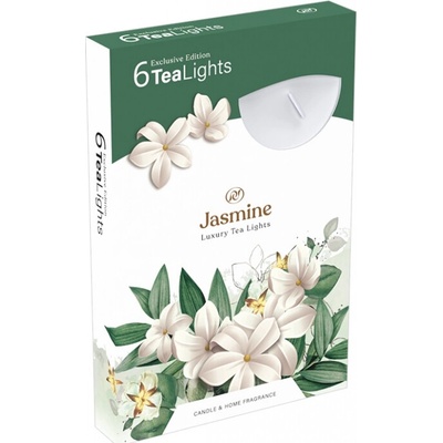 Santo Candles Tea Lights Jasmine 6 ks