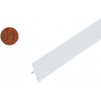 CEZAR ПРОФИЛ ПВЦ Т-ОБР. 17х2750мм 114 ГР. ОРЕХ (2449101)