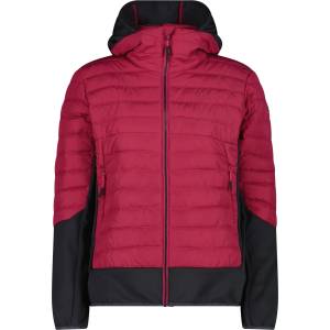 CMP Дамско синтетично яке CMP Women's Jacket Hybrid Fix Hood 35Z2566 Synthetic jacket - Amaranto - размер 48 (EU) (104-6678-0118)