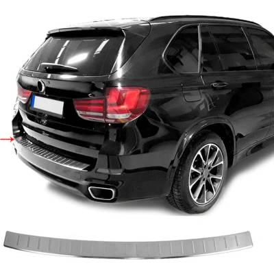 Omtec Nerez kryt hrany zadného nárazníka BMW X5 2013+ F15, G05 brúsený
