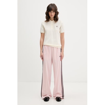 Fred Perry Памучна тениска с яка Fred Perry (G6000)