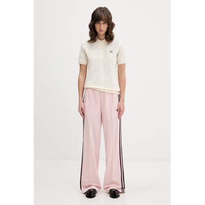 Fred Perry Памучна тениска с яка Fred Perry (G6000)