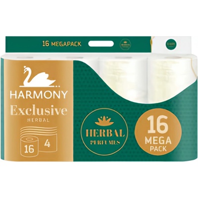 Harmony EXCLUSIVE HERBAL PARFUMES 4-vrstvý 16 ks