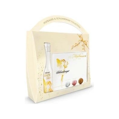 Bonboniéra Lindt - HOFBAUER a SCHLUMBERGER sekt 0,2l bílý