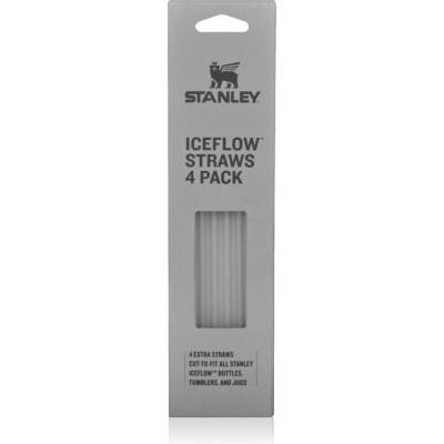 Stanley The Quencher Tumbler Straws náhradné slamky 1180 ml Clear 4 ks