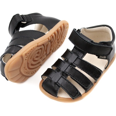 Mido Shoes detské sandálky čierne