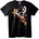 NOONEBRAND Коледна тениска с елен - 2XL, Black