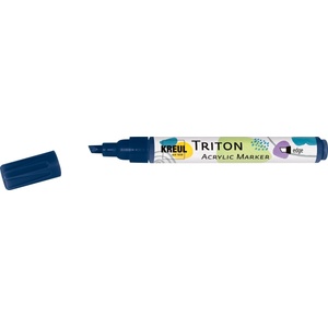 Kreul Triton Маркер за текстил 1 - 4 mm Dark Blue 1 бр (17848)