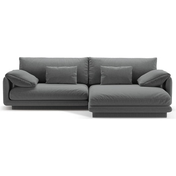 Micadoni Тъмносив ъглов диван (десен ъгъл) Torino - Micadoni Home (MIC_RC_211_F1_TORINO6)