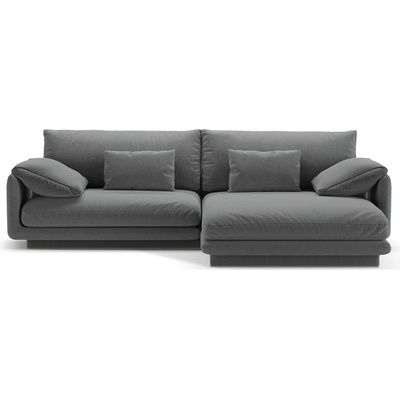 Micadoni Тъмносив ъглов диван (десен ъгъл) Torino - Micadoni Home (MIC_RC_211_F1_TORINO6)