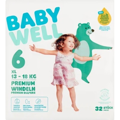 Babywell Premium Windeln Xl 13-18kg 32ks