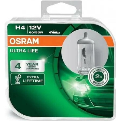 Osram Ultra Life H4 P43t 12V 60/55W 2 ks 64193 ULT-HCB