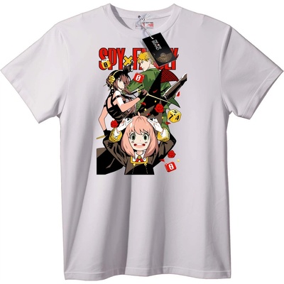 NOONEBRAND Тениска SPY×FAMILY Anime - 7XL, Black
