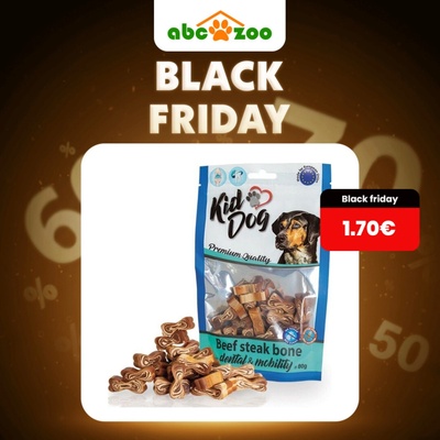 KIDDOG hovädzie kostičky na zuby a kĺby 80 g
