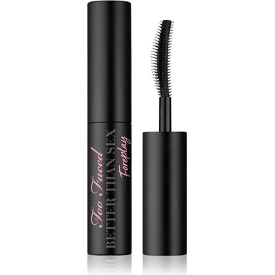 Too Faced Better Than Sex Foreplay Mascara Primer Travel Size podkladová báza pod riasenku s vyživujúcim účinkom Black 4 ml