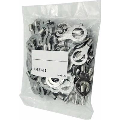 Káblové oko Atos RNB 5,5-12, 13 mm, pre kábel 4–6 mm², 100 ks