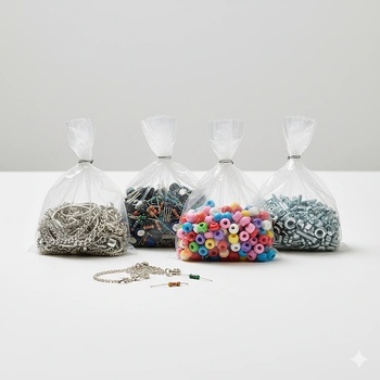 Универсални и издръжливи полиетиленови пликове ldpe (40 микрона), 15х20 см 100бр (е-1437)