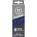 Hokejové šnúrky Blue Sports Titanium voskované 274 cm